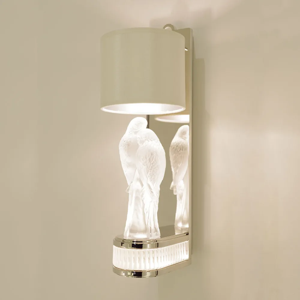 Store 2 Perruches wall sconce by Pierre-Yves Rochon Lighting