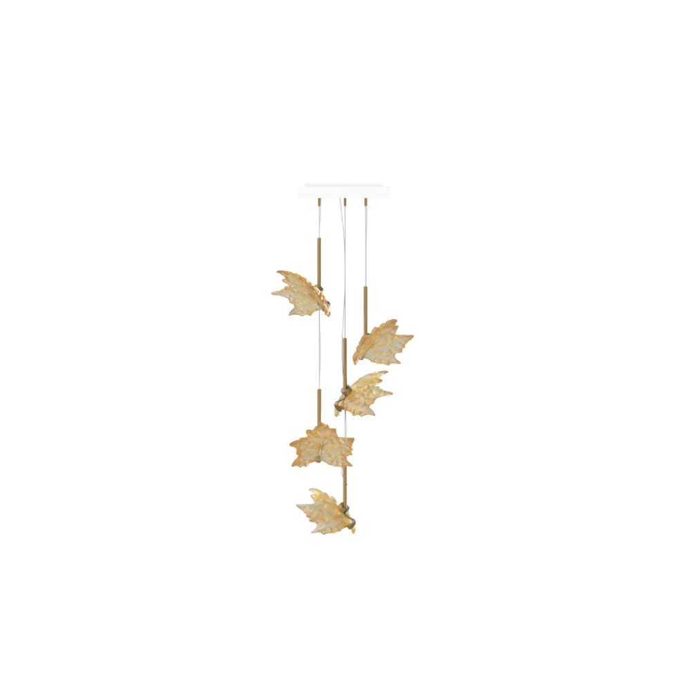 Fashion Champs-Élysées Liana, Medium Size, 5 Leaves Lighting