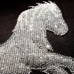 Outlet Cheval Debout beaded cushion Soft Furnishings