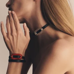 Best Sale Empreinte animale leather bracelet Bracelets