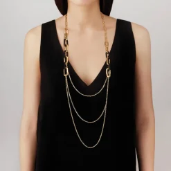 Store Empreinte animale long necklace Necklaces