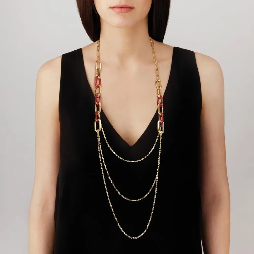 Discount Empreinte animale long necklace Necklaces