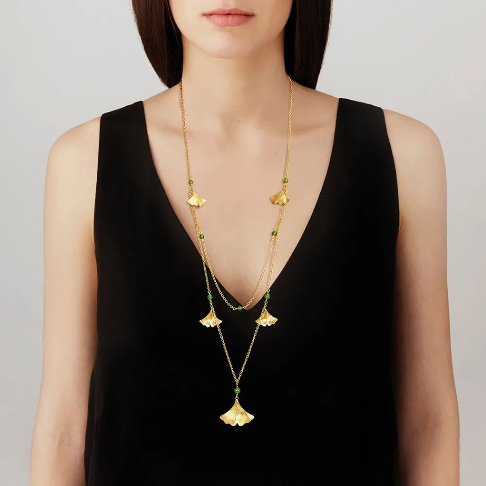 Online Ginkgo large necklace Necklaces