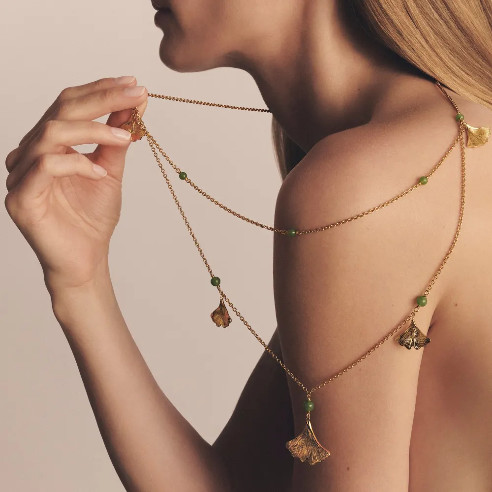 Online Ginkgo large necklace Necklaces