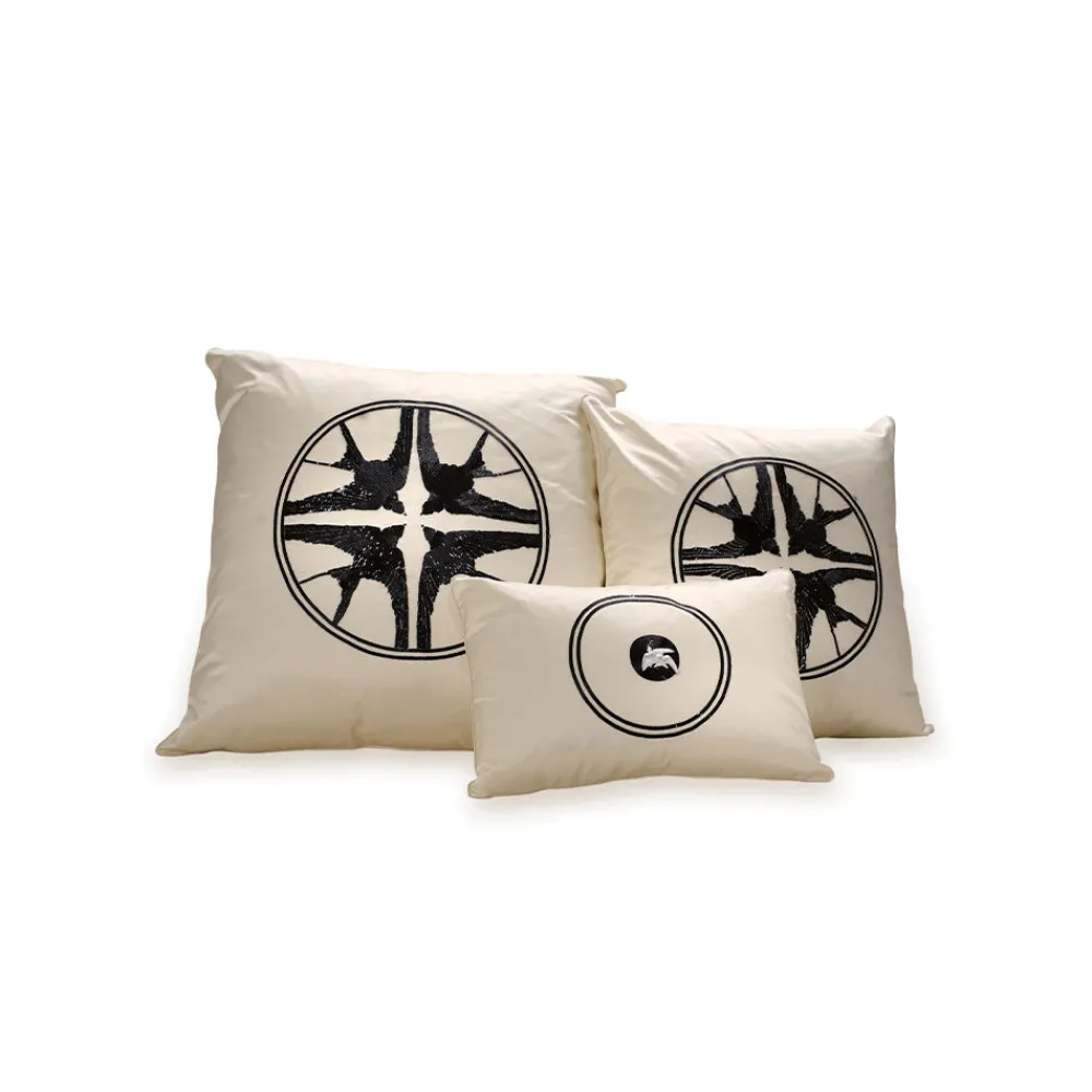 Best Sale Hirondelles beaded medium cushion Soft Furnishings