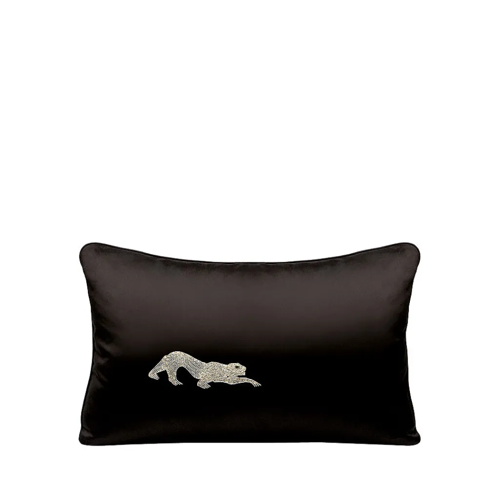 Sale Panthère beaded small cushion Soft Furnishings