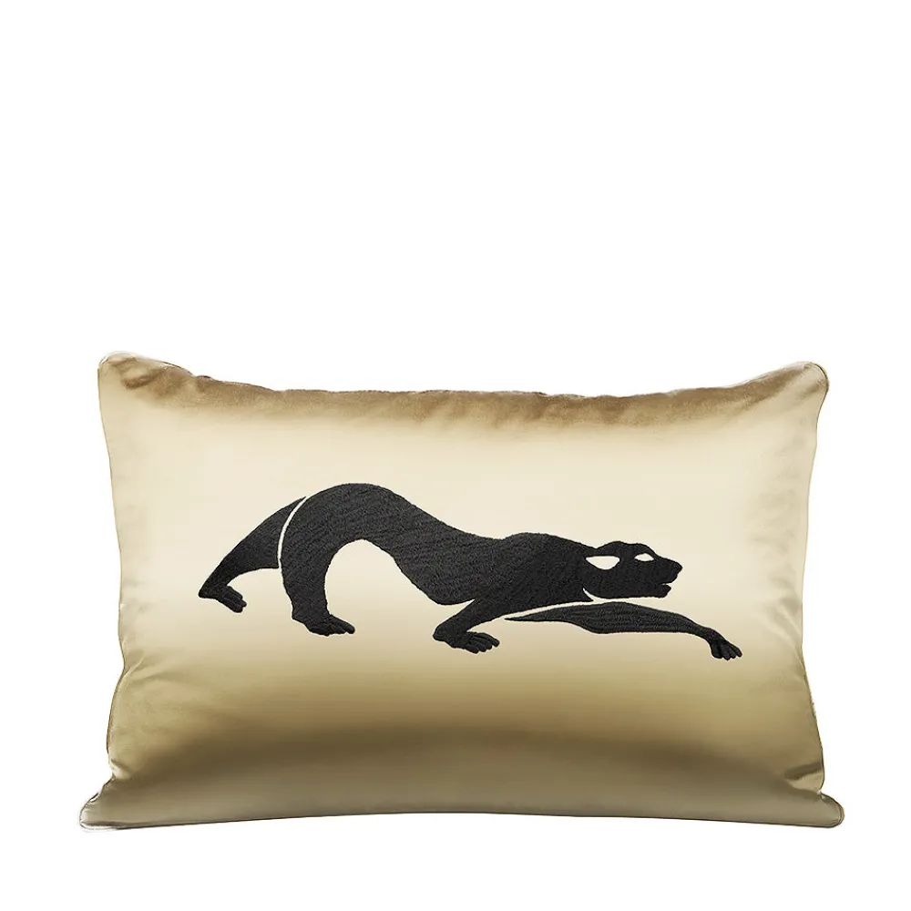 Sale Panthère embroidered cushion Soft Furnishings
