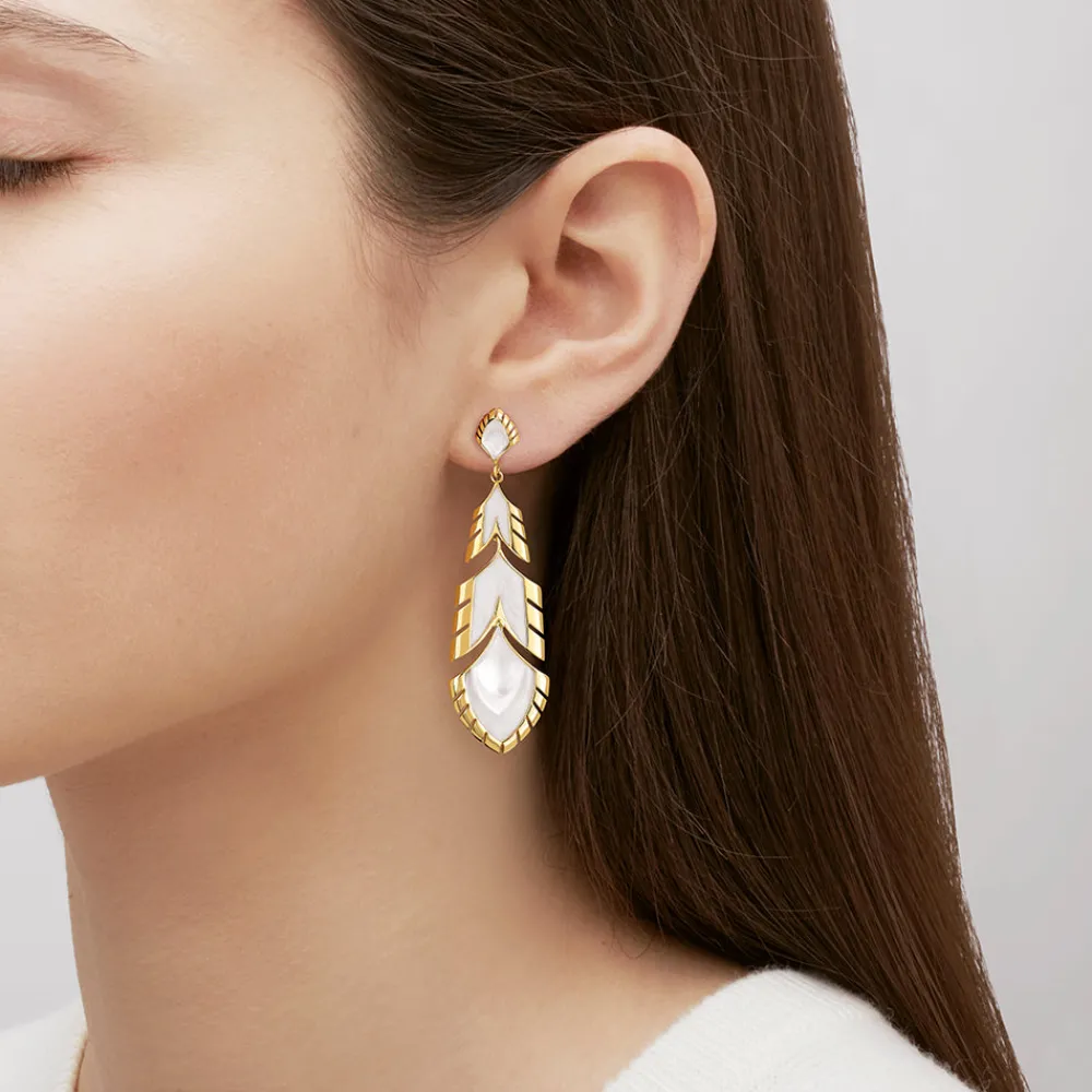 Online Paon Earrings Earrings