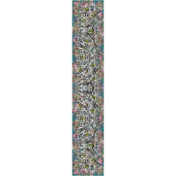 Hot Scarf by Ginny Litscher, Pink & black Zebra design Scarves
