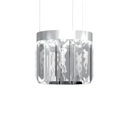 Cheap Serene 12 Prisms Chandelier, Circular Lighting