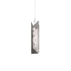 New Serene Simple Prism Figurines Ceiling Lamp Lighting